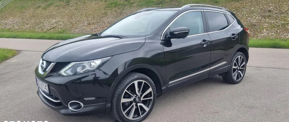 Nissan Qashqai cena 57800 przebieg: 76000, rok produkcji 2014 z Puszczykowo